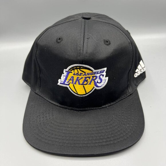 Vintage Los Angeles LA Lakers NBA Adidas Hat Snapback Cap New Men‎ - Picture 1 of 8